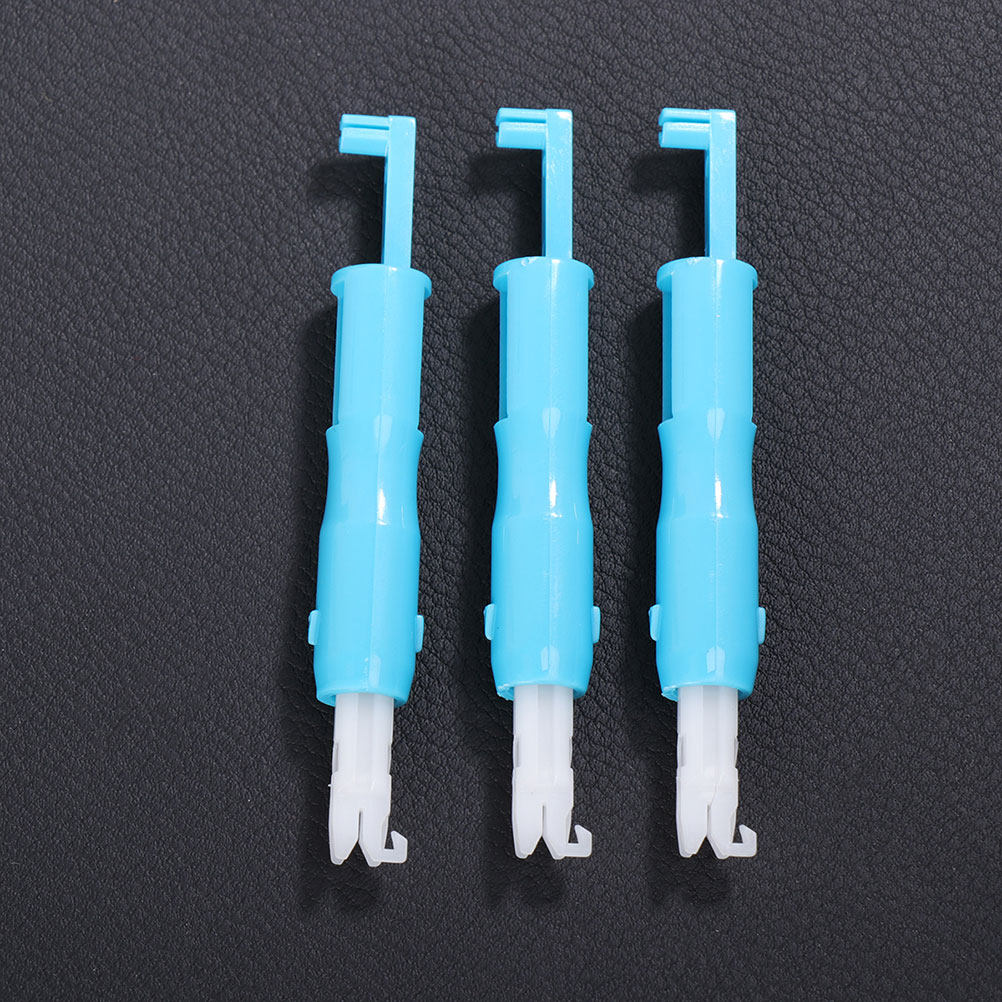 Needle Threader Tool - 5Pcs Automatic Needle Threader Durable Metal