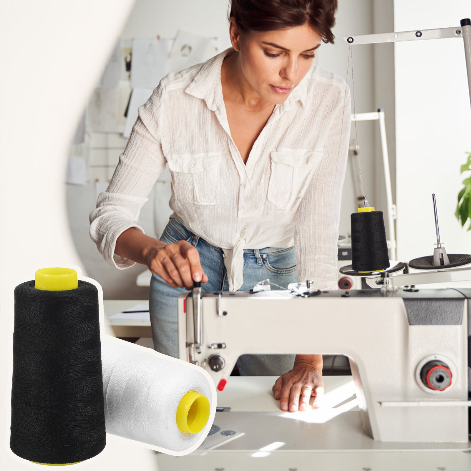 Sewing Thread Production - Polyester Thread Sewing Products Handy Threads