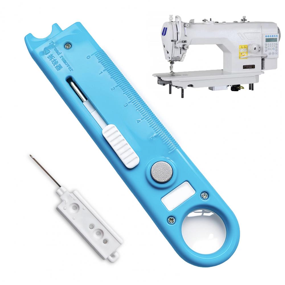 Needle Threader Tool - Needle Threading Accessory 2 Pcs 4-in-1
