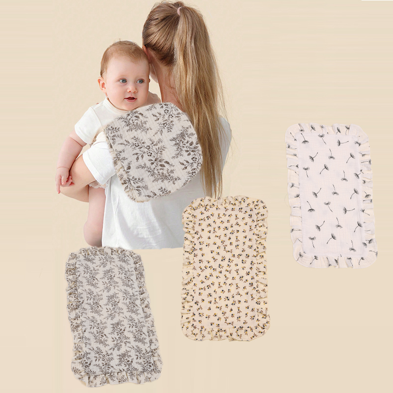 Shoulder Pad Set In - 3Pcs/Set Solid And Printed Colors Muslin