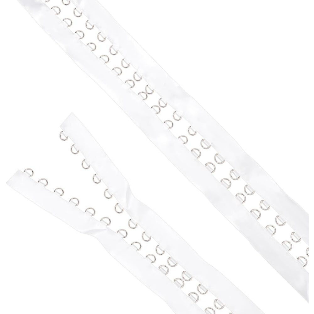 Sewing Garments - 4 Yards White Grommet Trim with
