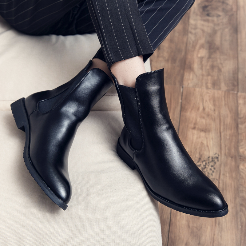 Sewing Latex - Luxury British Leather Pointed Toe Brand