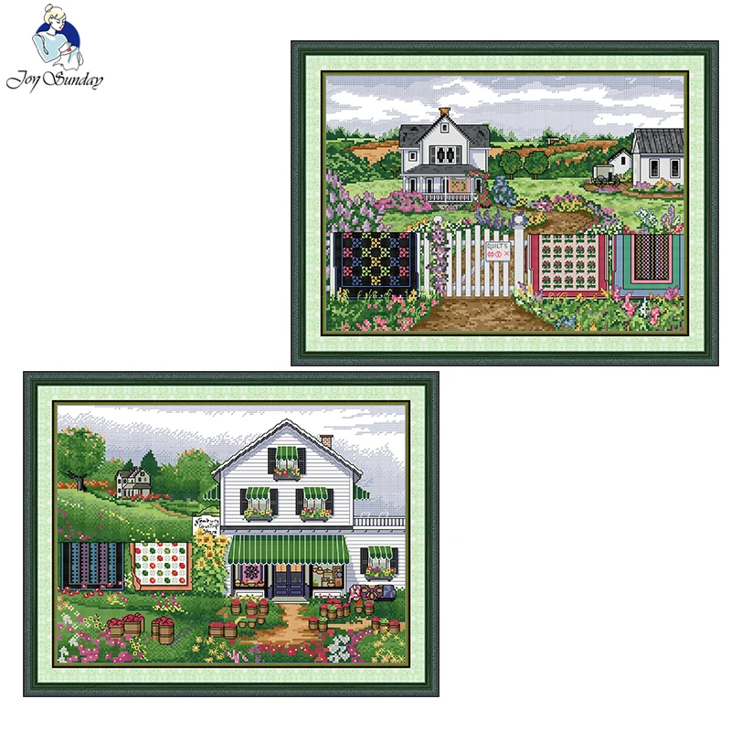 Textile Sewing Patterns - Joy Sunday Cross Stitch Kit Autumn