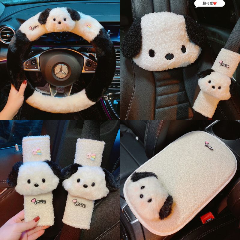Shoulder Pad Set In - Sanrio Car Plush Seat Cushion Neck