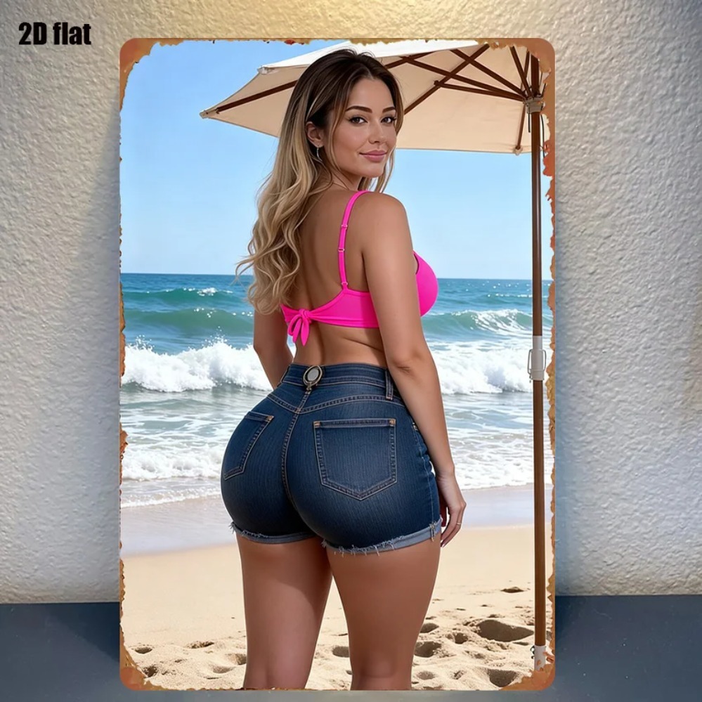 2D 1PC Beach Theme Iron-On Pat - Iron On Patch review and price