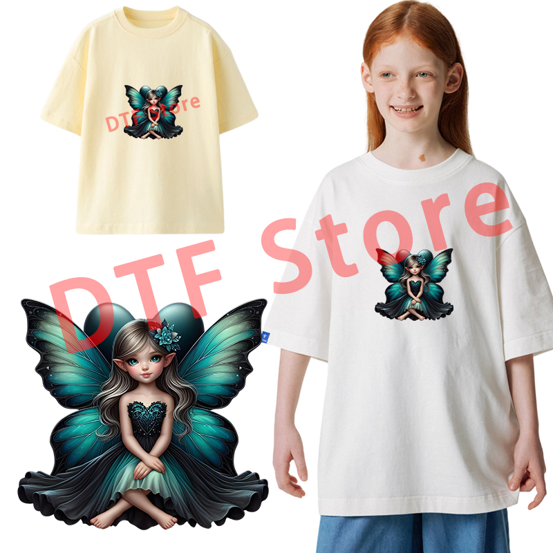 Cute Butterfly Elf Girl Iron O - Iron On Patch review and price