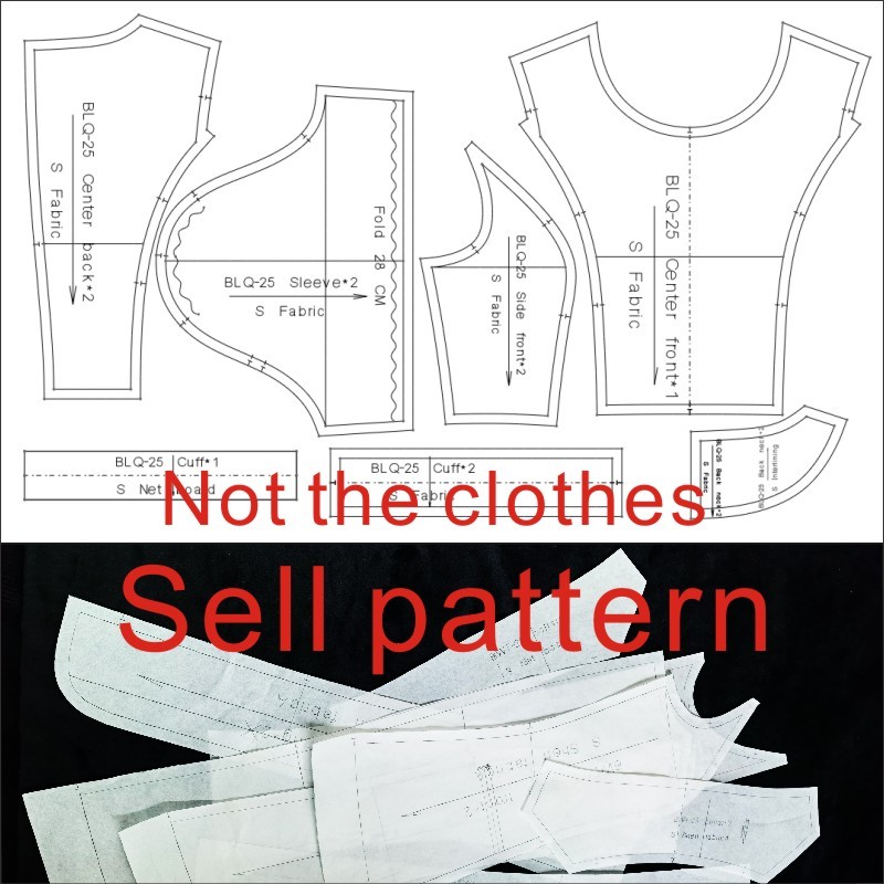 Sewing drawings female soil V- - Textile Sewing Patterns review and price