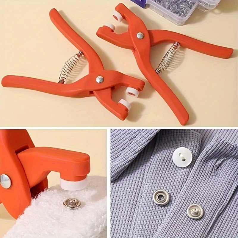 50Set of hand-operated snap fa - Snap Button Plier review and price