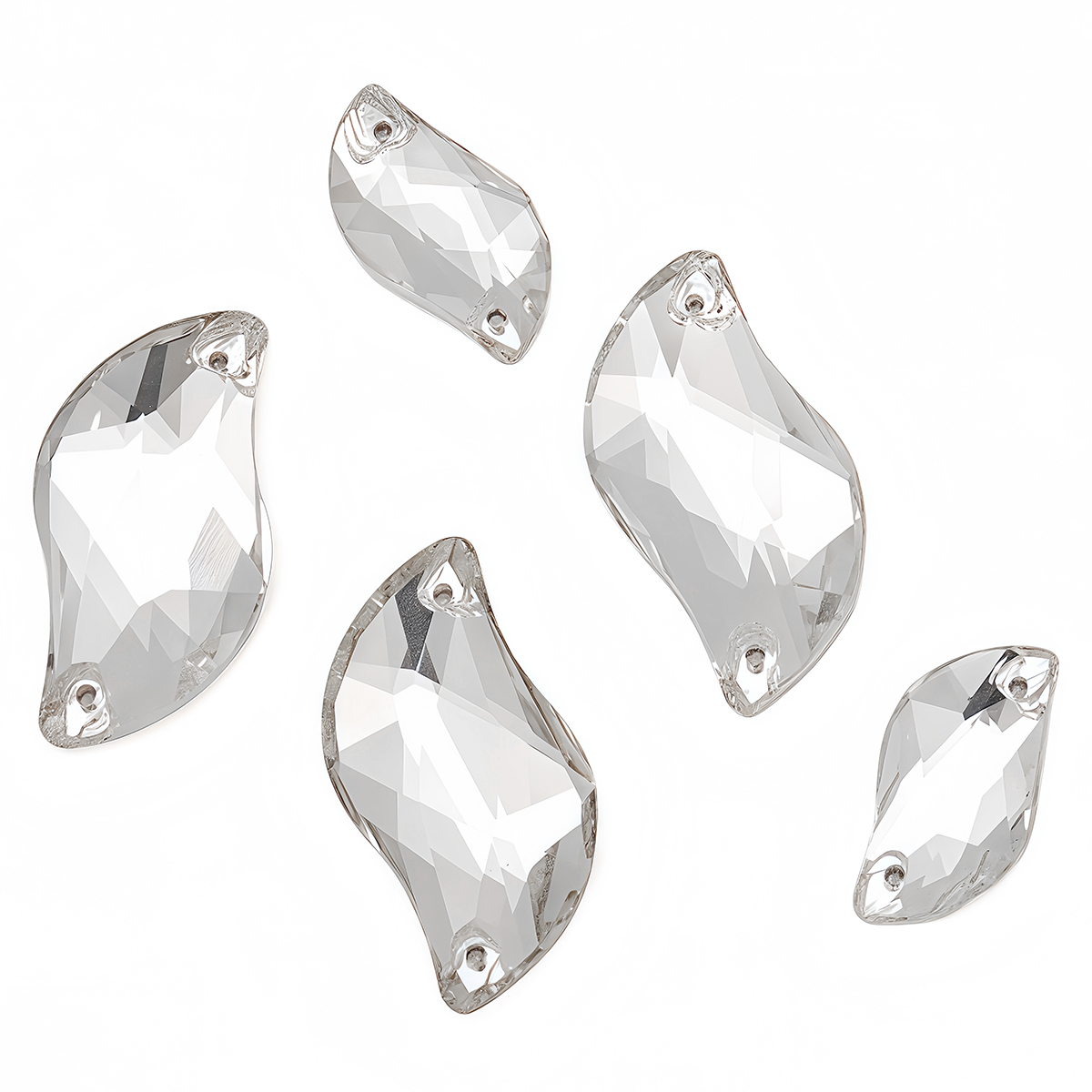 S Shape Sew On Rhinestone Crys - Sewing Garments review and price