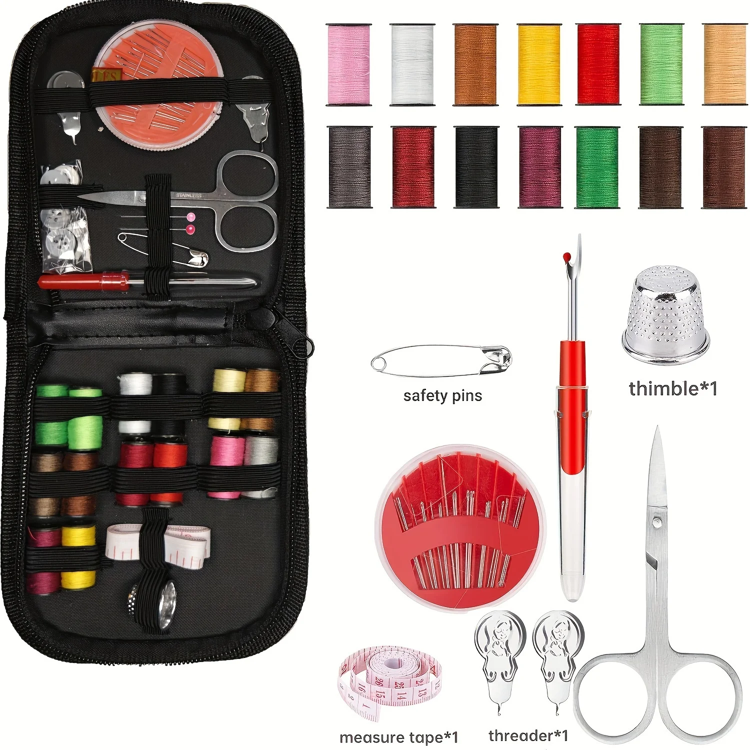 67/128pcs Sewing Kit With Sewi - Sewing Thread Production review and price