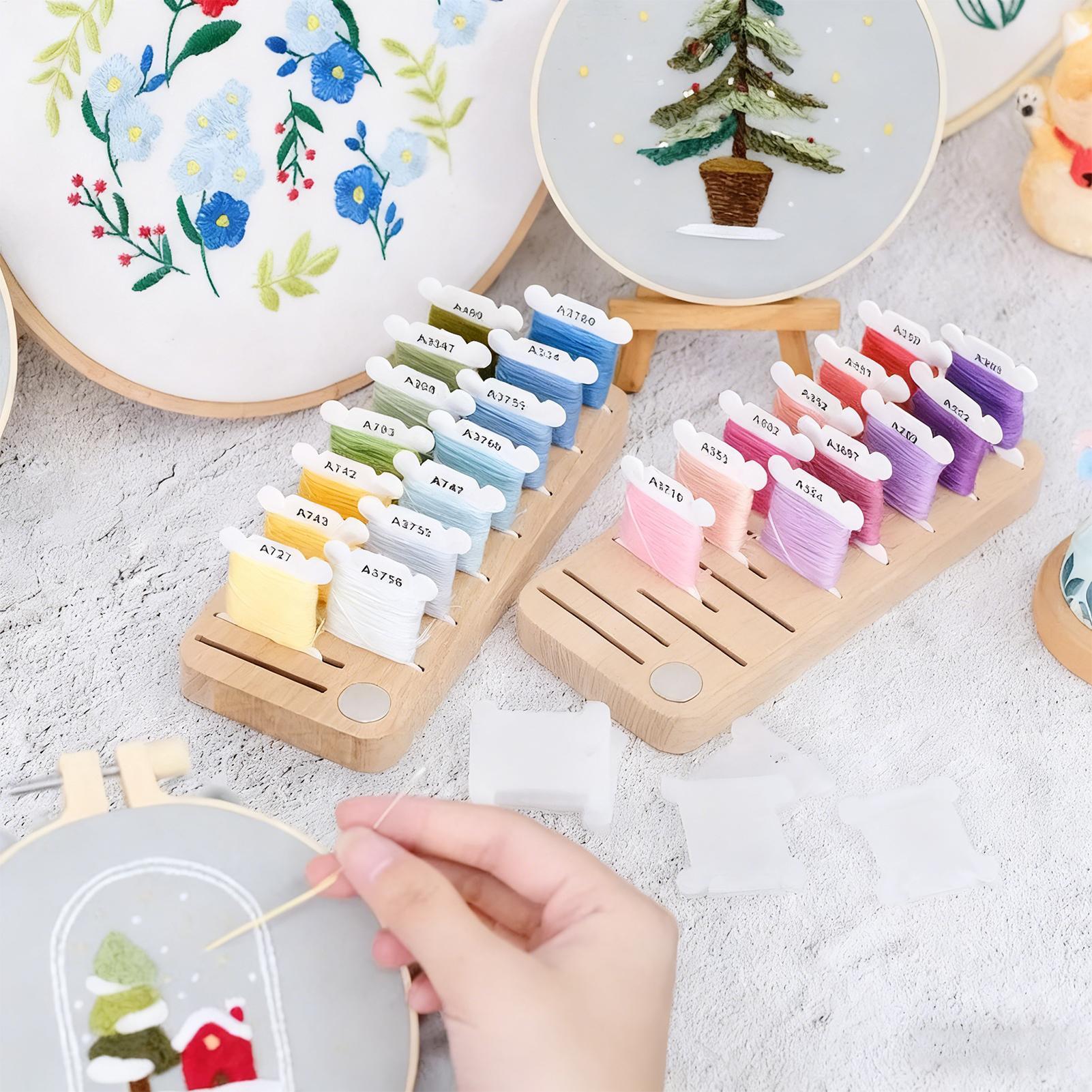 Embroidery Thread Organizer 15 - Embroidery Floss Thread review and price