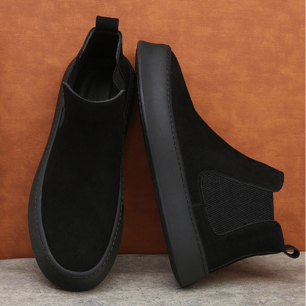 Leather Chelsea Boots for Man  - Sewing Latex review and price