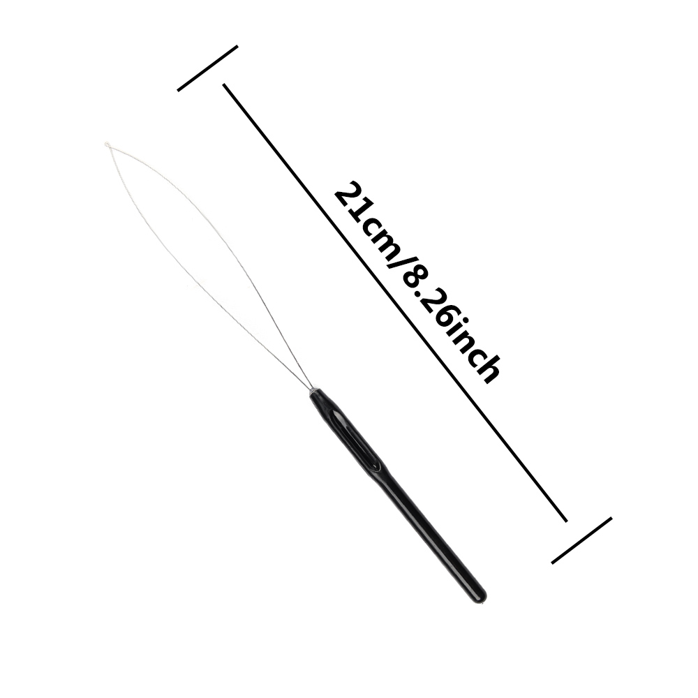 5 PCS Hair Extension Loop Need - Needle Threader Tool review and price