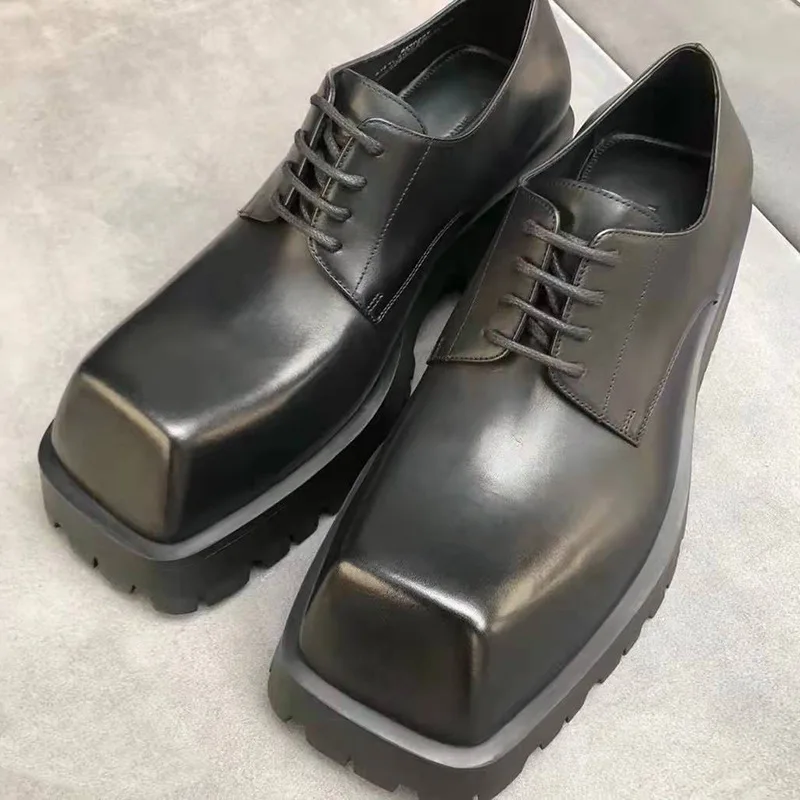 Men's Loafers Leather Motorcyc - Sewing Latex review and price