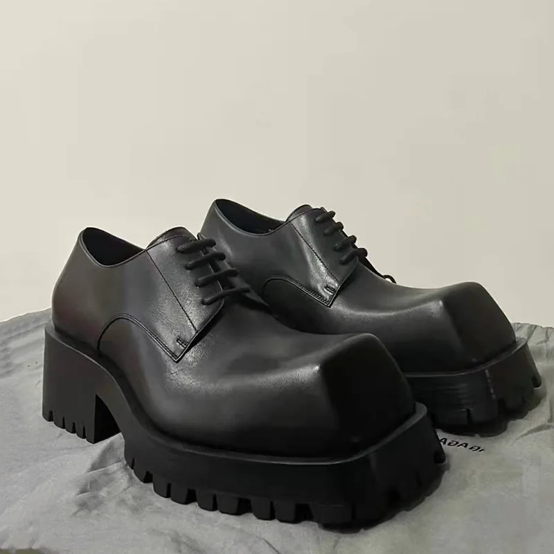 Men's Loafers Leather Motorcyc - Sewing Latex review and price