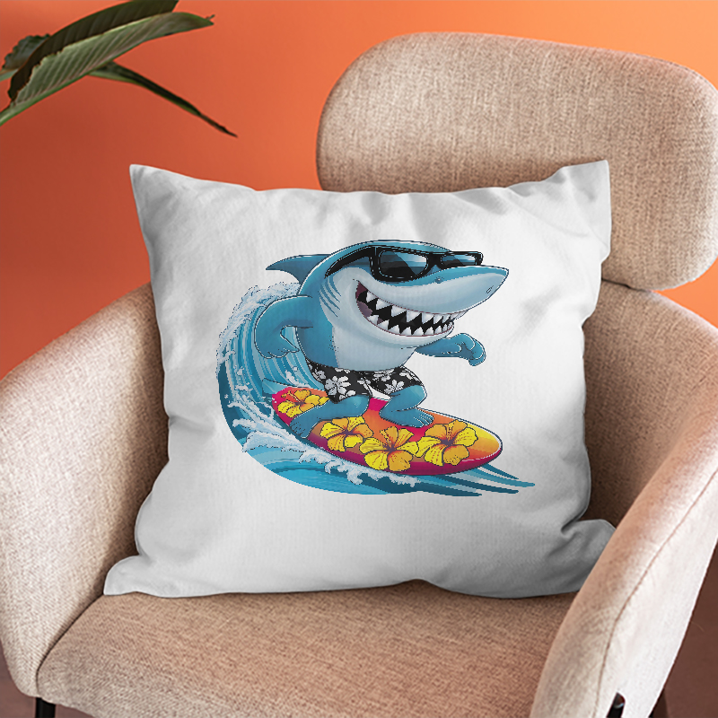 Interesting Sharks Surfing Iro - Iron On Patch review and price