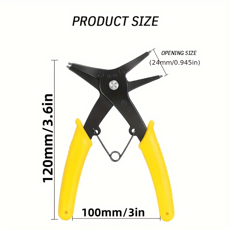 2-in-1 dual-purpose snap ring  - Snap Button Plier review and price