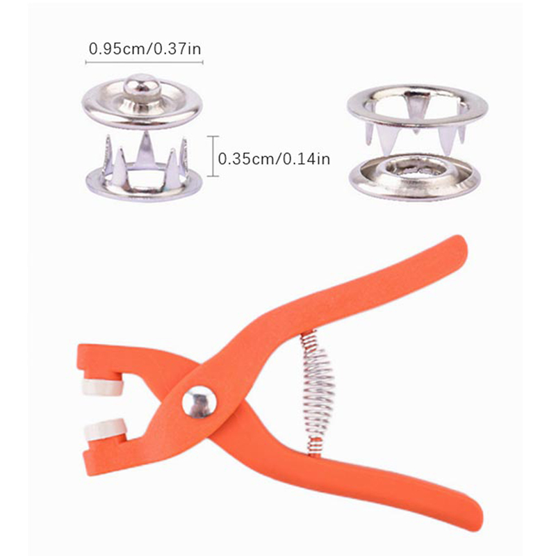 50/100PCS Metal Sewing Button  - Snap Button Plier review and price