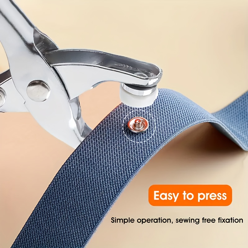 101Pcs Metal Snap Buttons Kit  - Snap Button Plier review and price