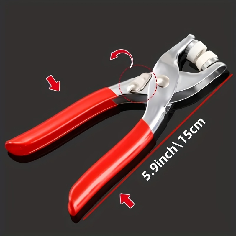 101Pcs Metal Snap Buttons Kit  - Snap Button Plier review and price