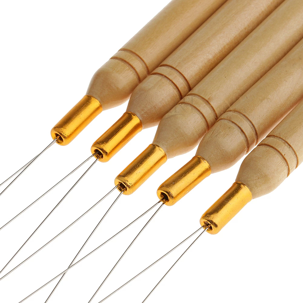 ARLANY Wooden Handle Hair Loop - Needle Threader Tool review and price
