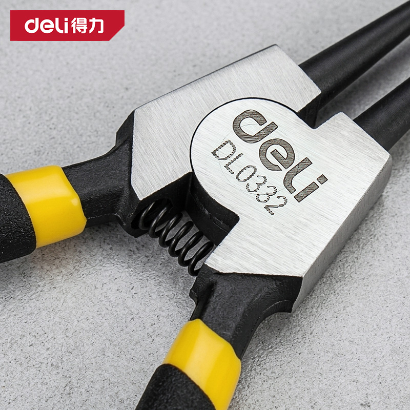 Deli 5inch Circlip Plier Set L - Snap Button Plier review and price