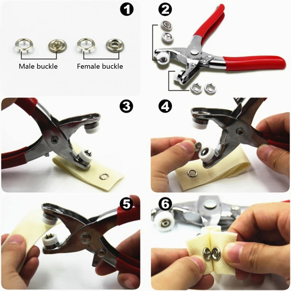 9.5mm Snap Button Pliers Kit w - Snap Button Plier review and price