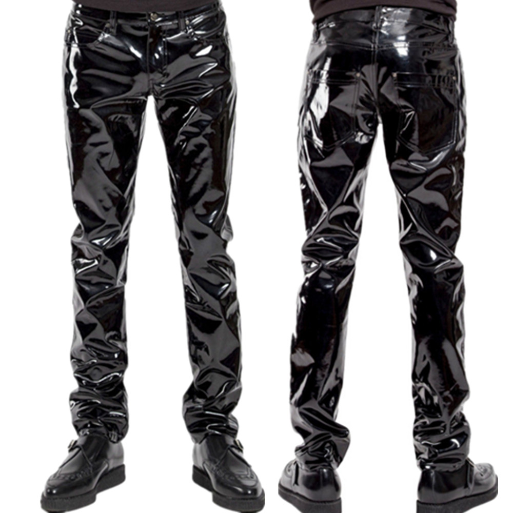 Shiny PVC Latex Trousers Men M - Sewing Latex review and price
