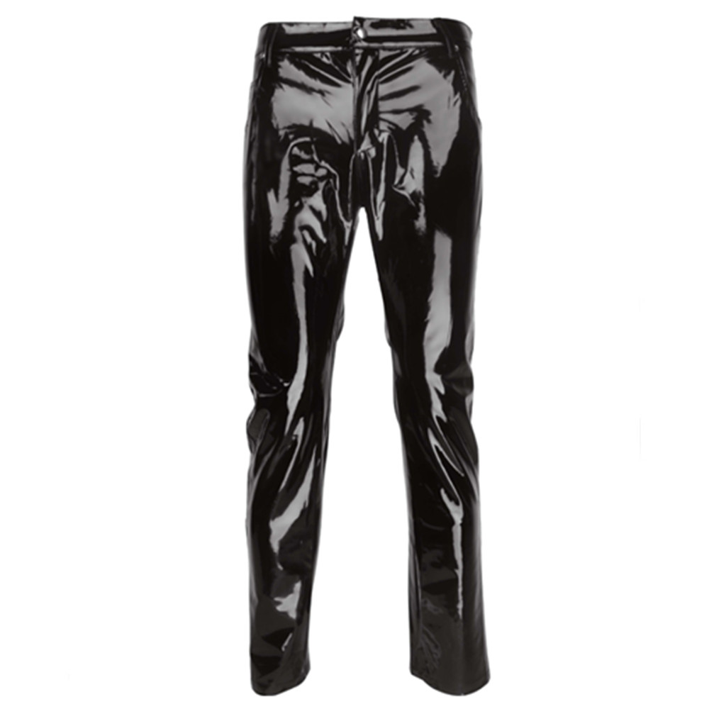 Shiny PVC Latex Trousers Men M - Sewing Latex review and price