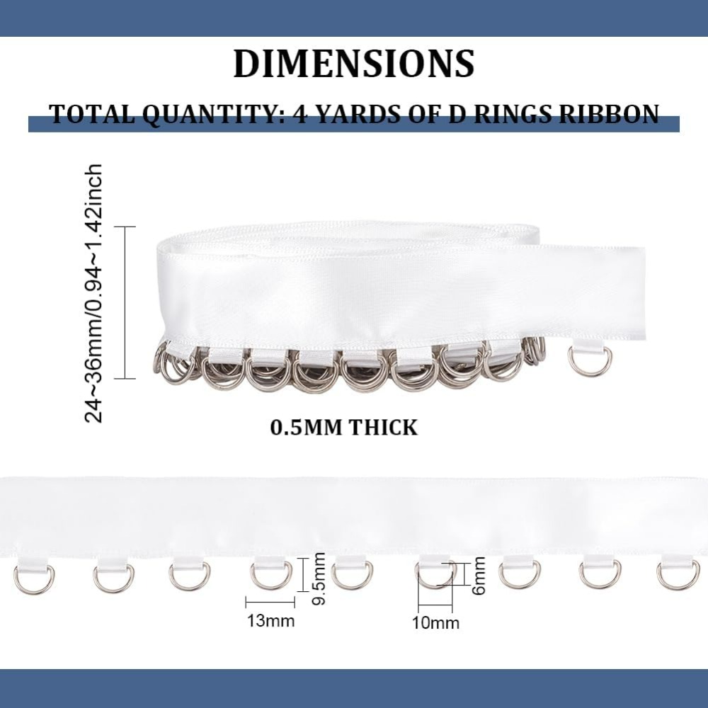 4 Yards White Grommet Trim wit - Sewing Garments review and price