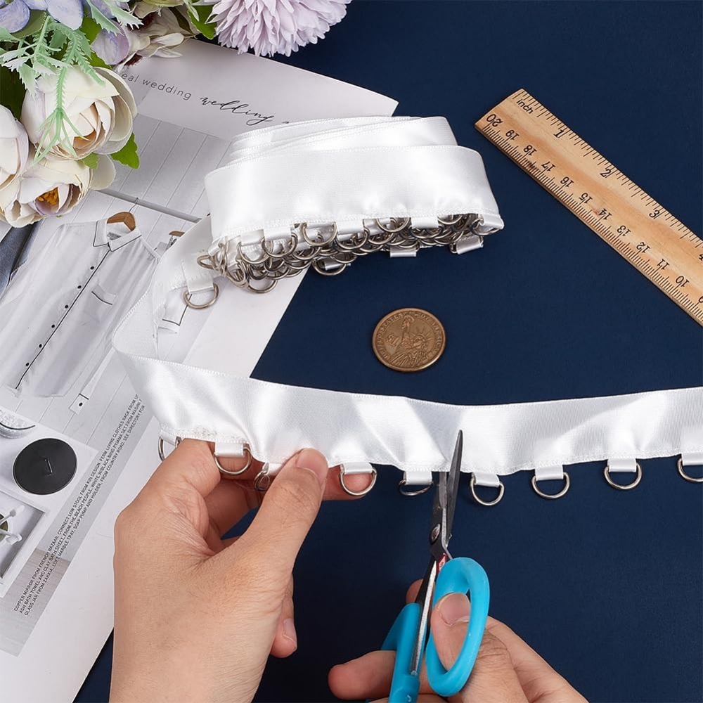 4 Yards White Grommet Trim wit - Sewing Garments review and price