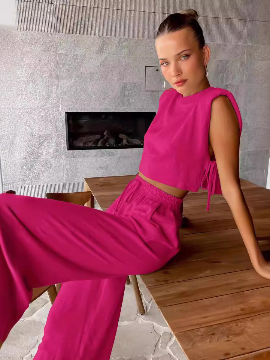 Fashionable Women's Two-Piece  - Shoulder Pad Set In review and price