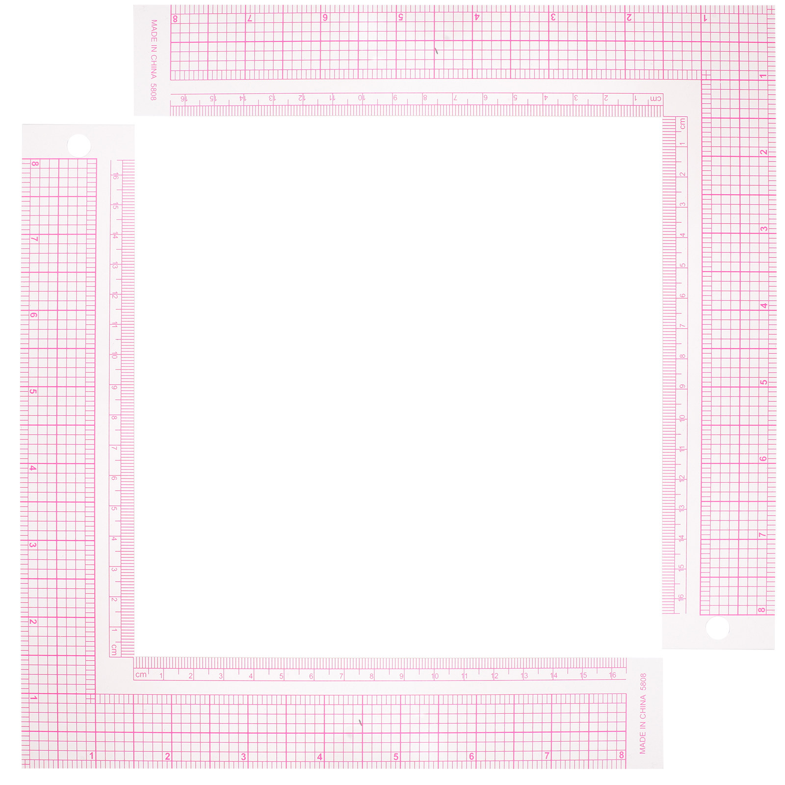 2Pcs Plastic Right Angle L Rul - Sewing Garments review and price