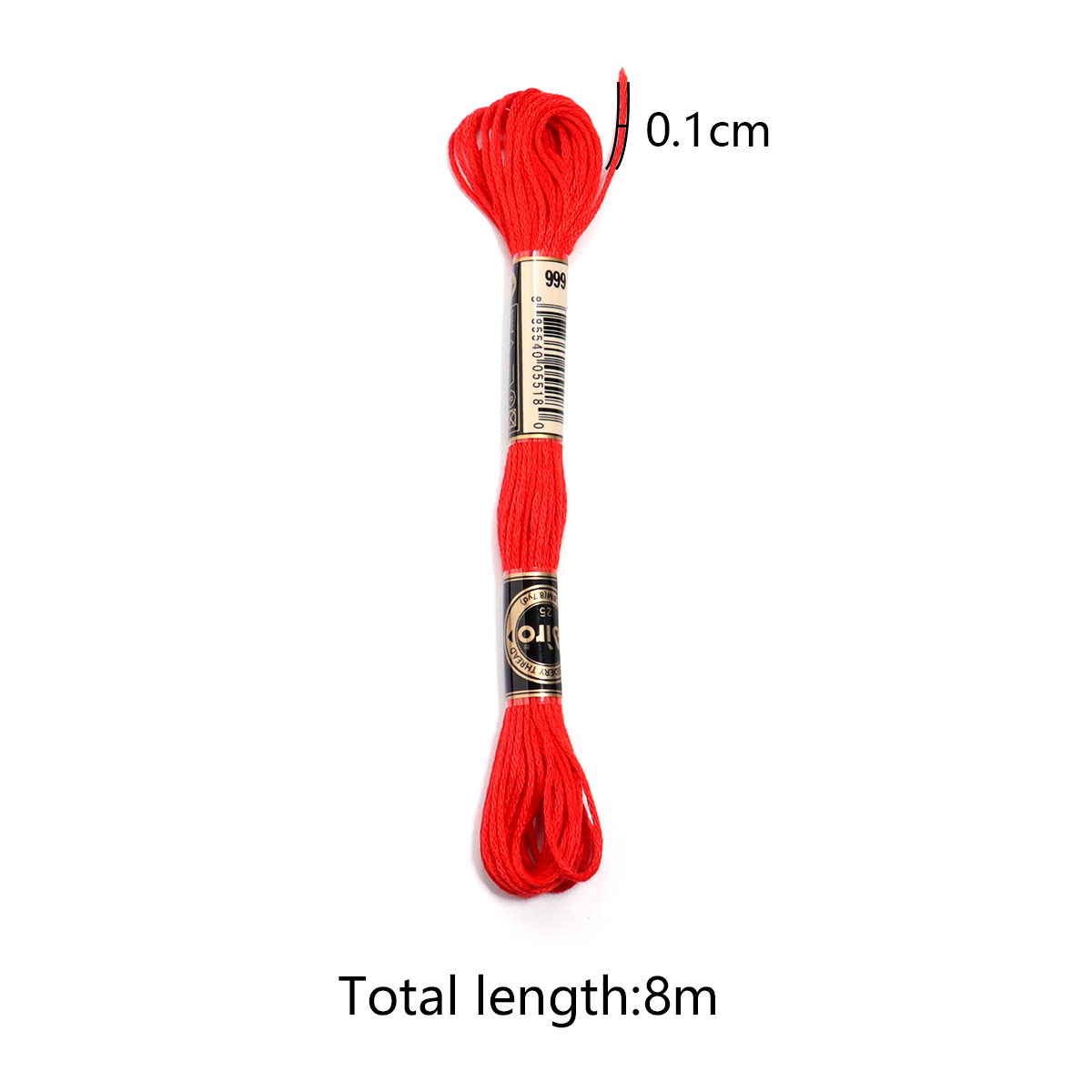 6Pcs/Lot Multicolor Polyester  - Embroidery Floss Thread review and price