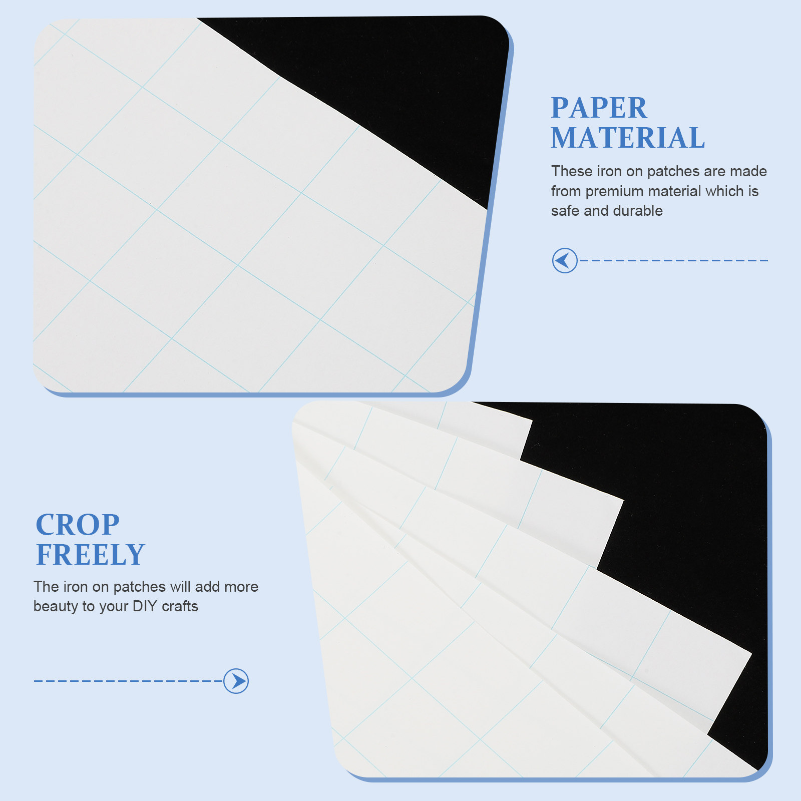 5pcs Heat Transfer Paper Cloth - Iron On Patch review and price
