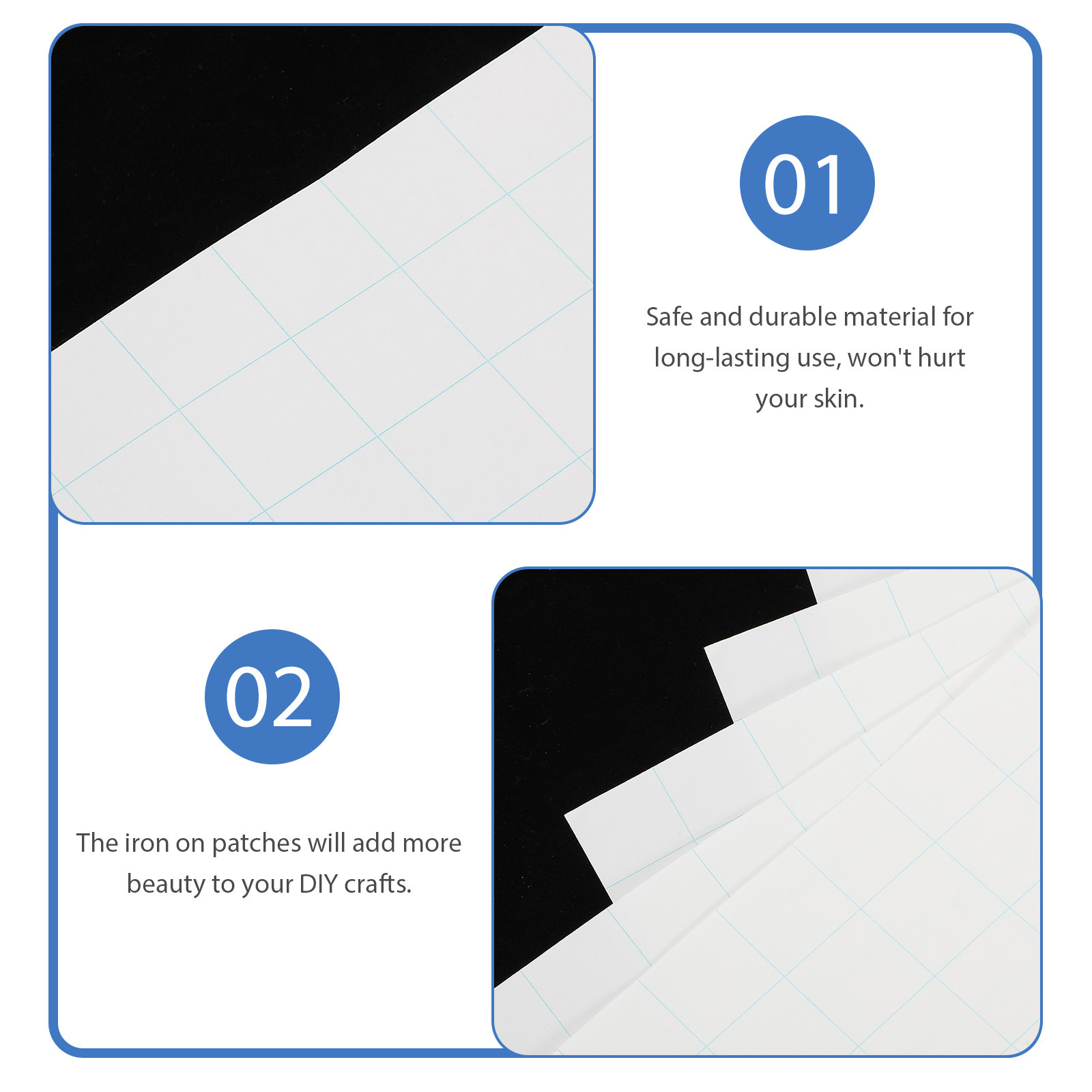 5pcs Heat Transfer Paper Cloth - Iron On Patch review and price