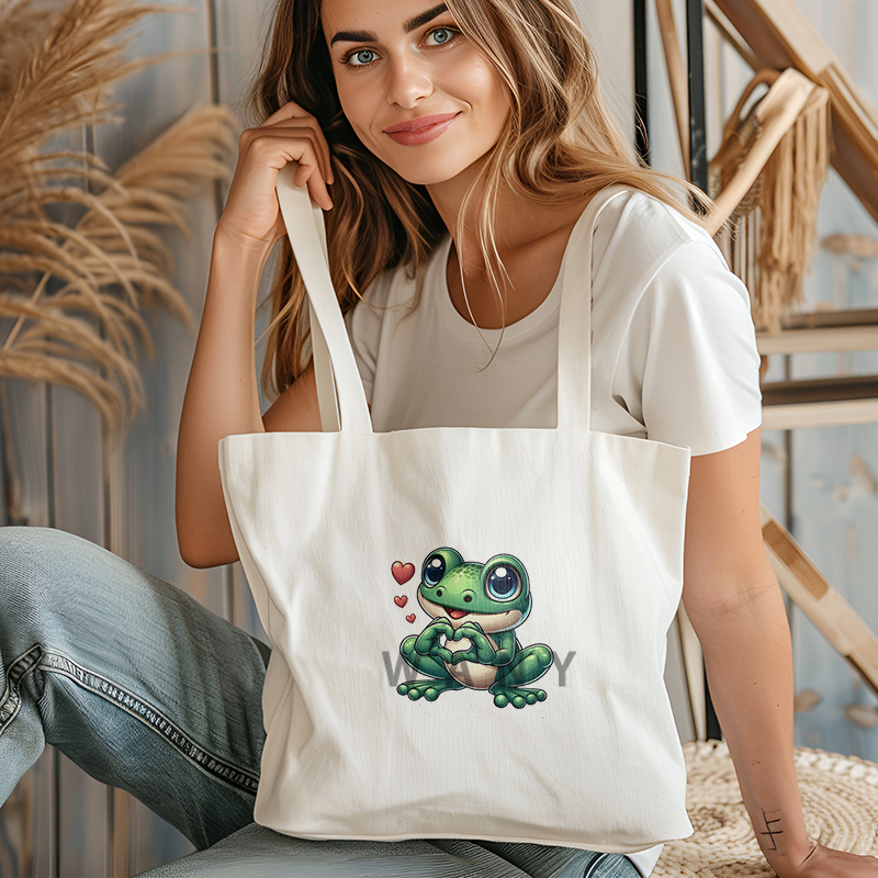A Cute Cartoon Frog Iron on Tr - Iron On Patch review and price