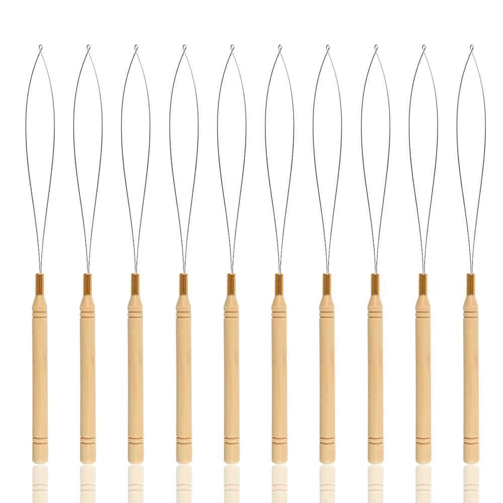 10Pcs Micro Rings Loop Tool Ha - Needle Threader Tool review and price