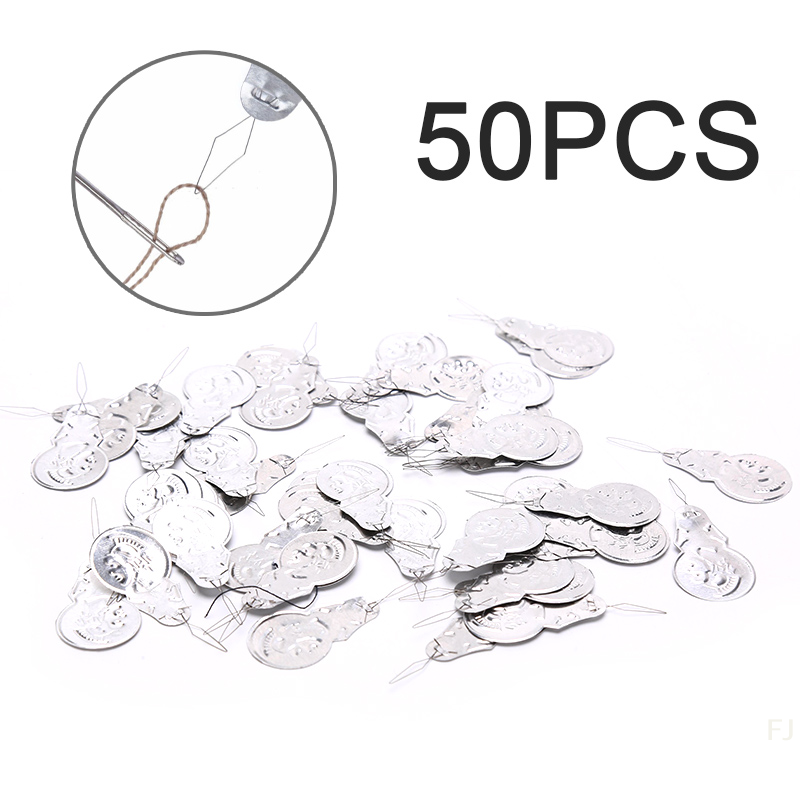 [YU]Silver Bow Wire Needle Thr - Needle Threader Tool review and price