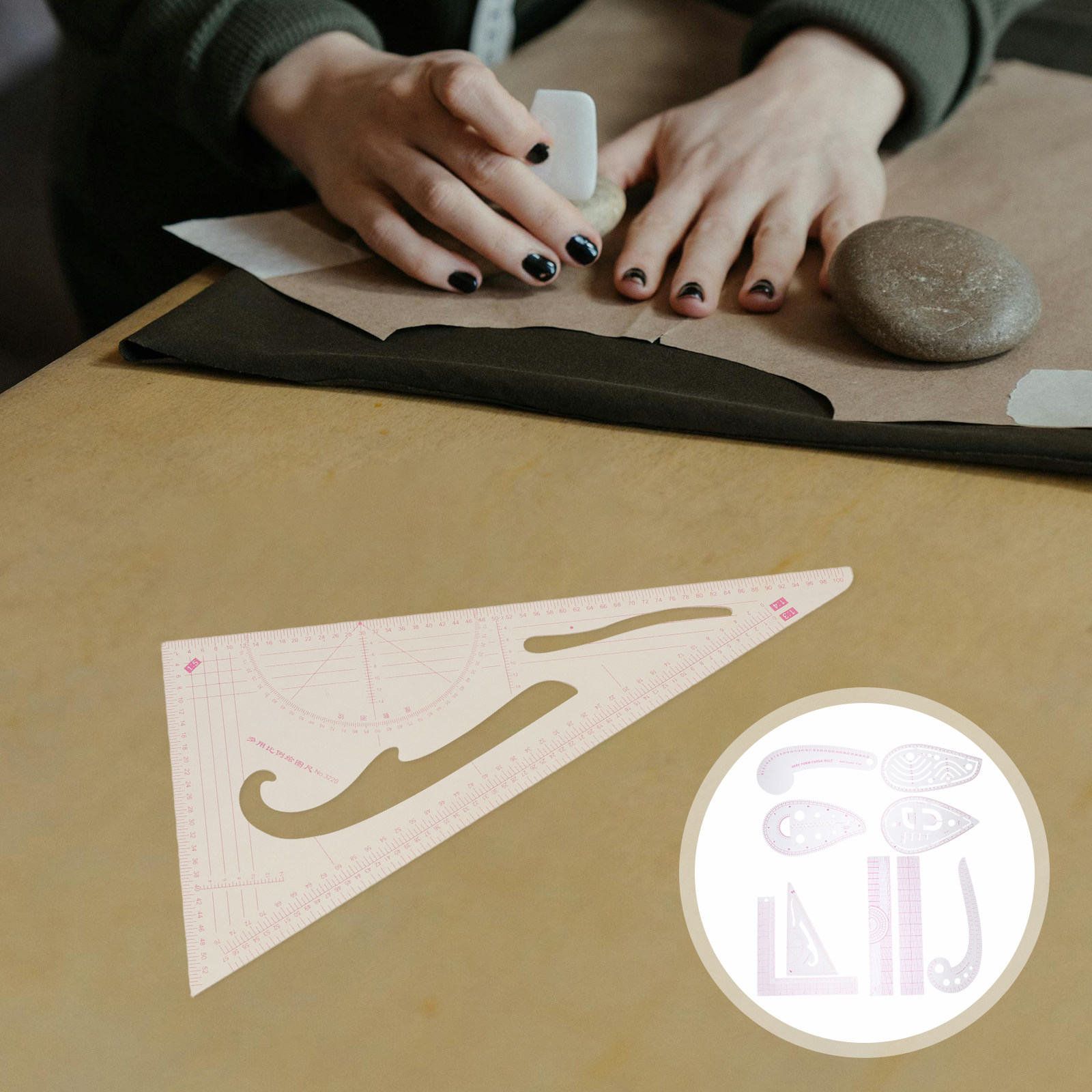 1Set Garment Pattern Making Ru - Sewing Garments review and price