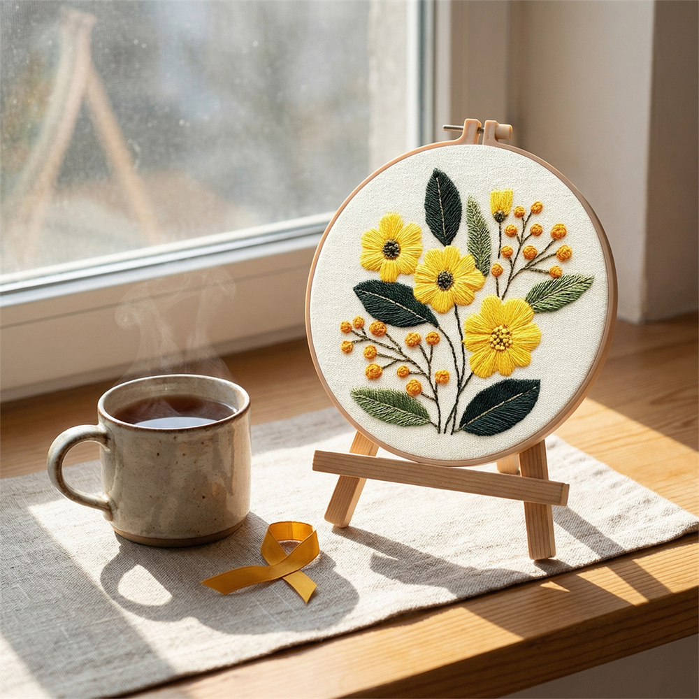 MomoArt DIY Embroidery Kit Flo - Textile Sewing Patterns review and price